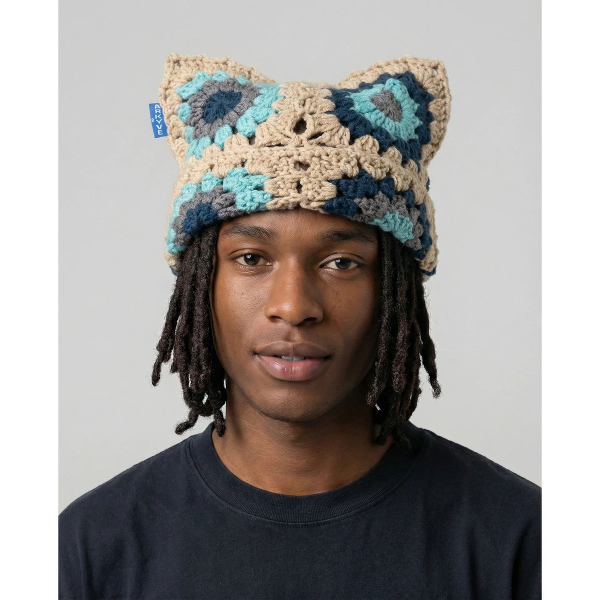 ARKYVE Lagoon Crochet Cat Hat