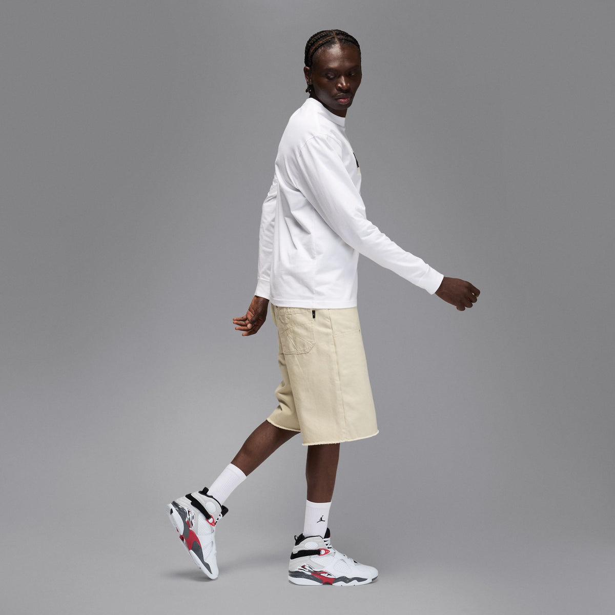 Air Jordan 8 Retro White/Black/True Red 305381-100