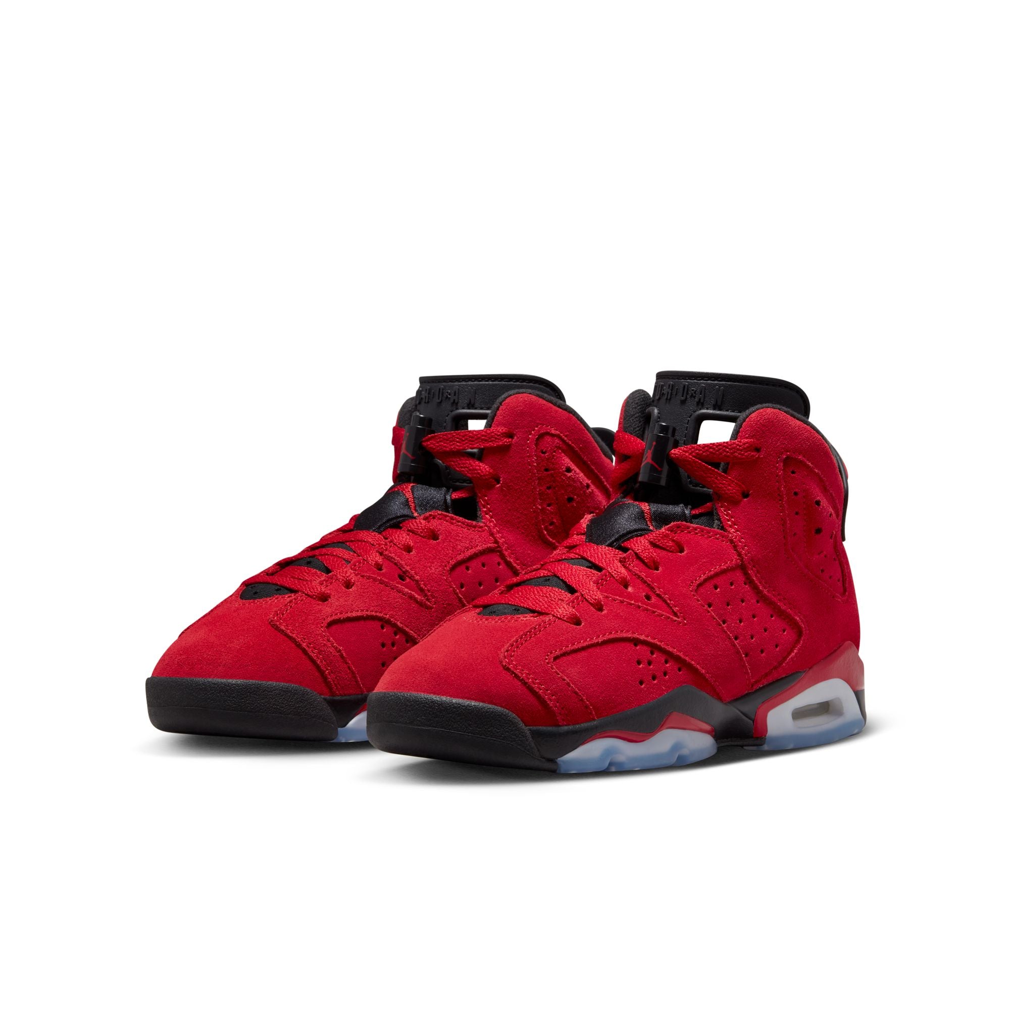 GS JORDAN 6 RETRO - VALENTINE RED / BLACK 384665-600 I MOMENTUM