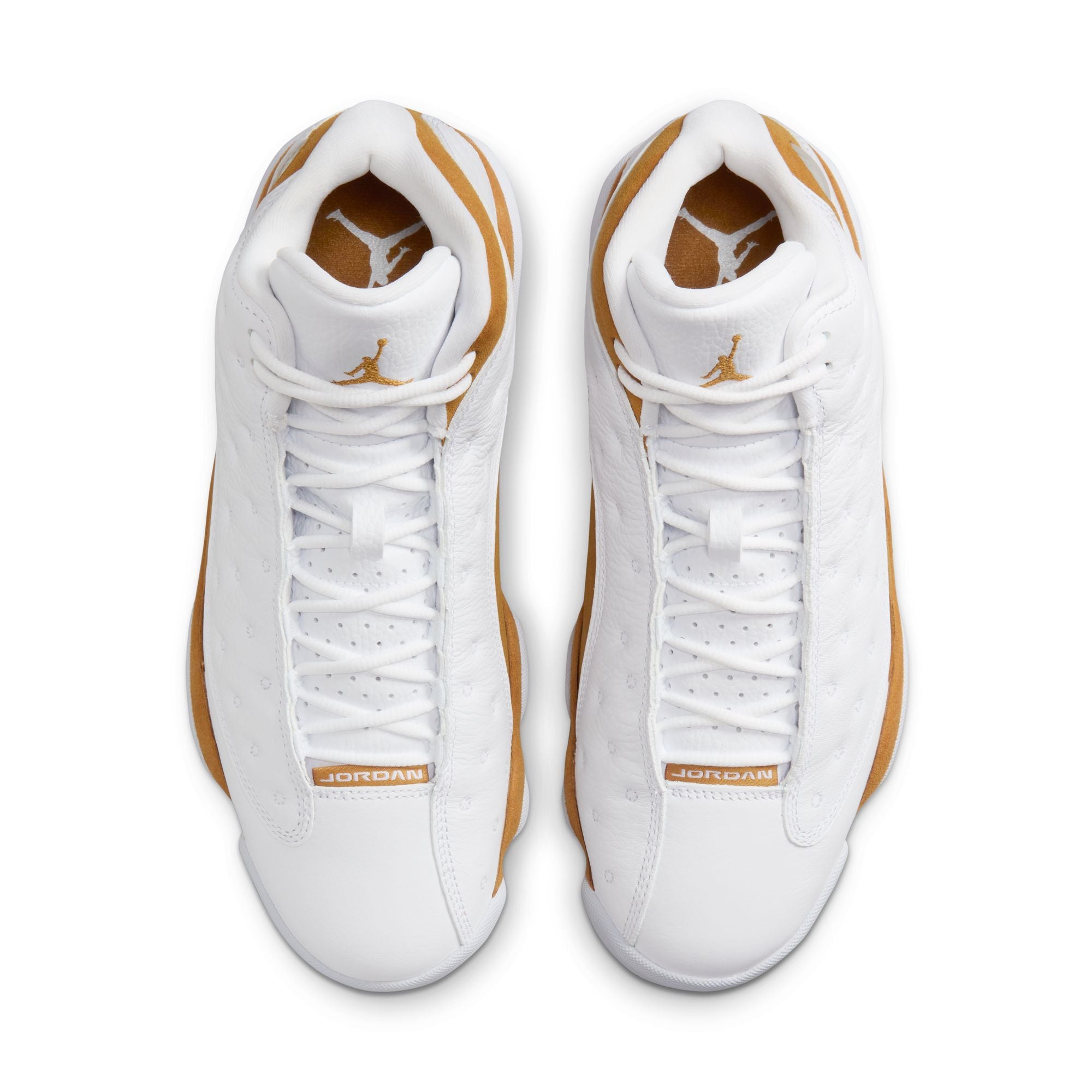 Jordan retro 13 deals white and gold