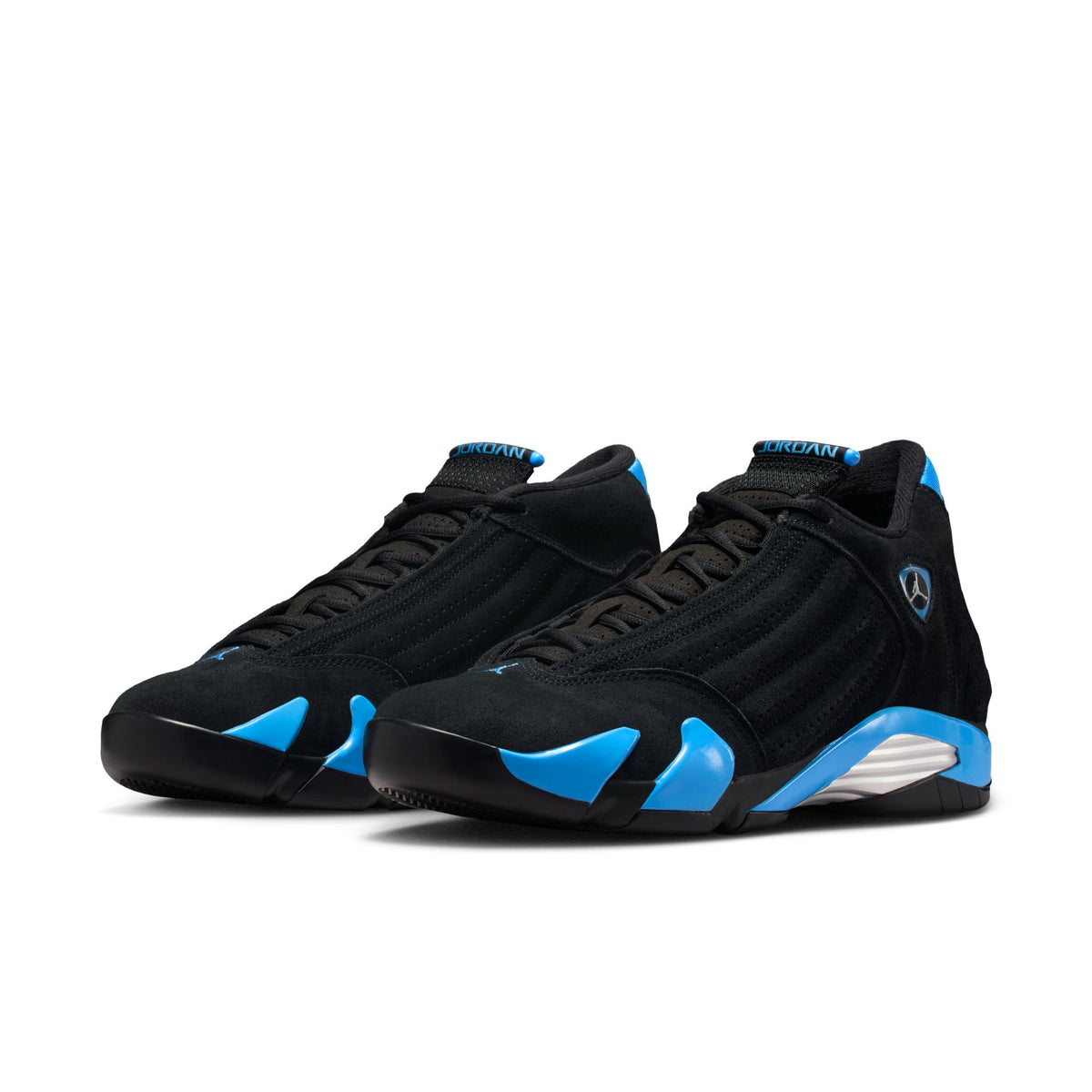 Air Jordan 14 Retro Black/White/University Blue 487471-007