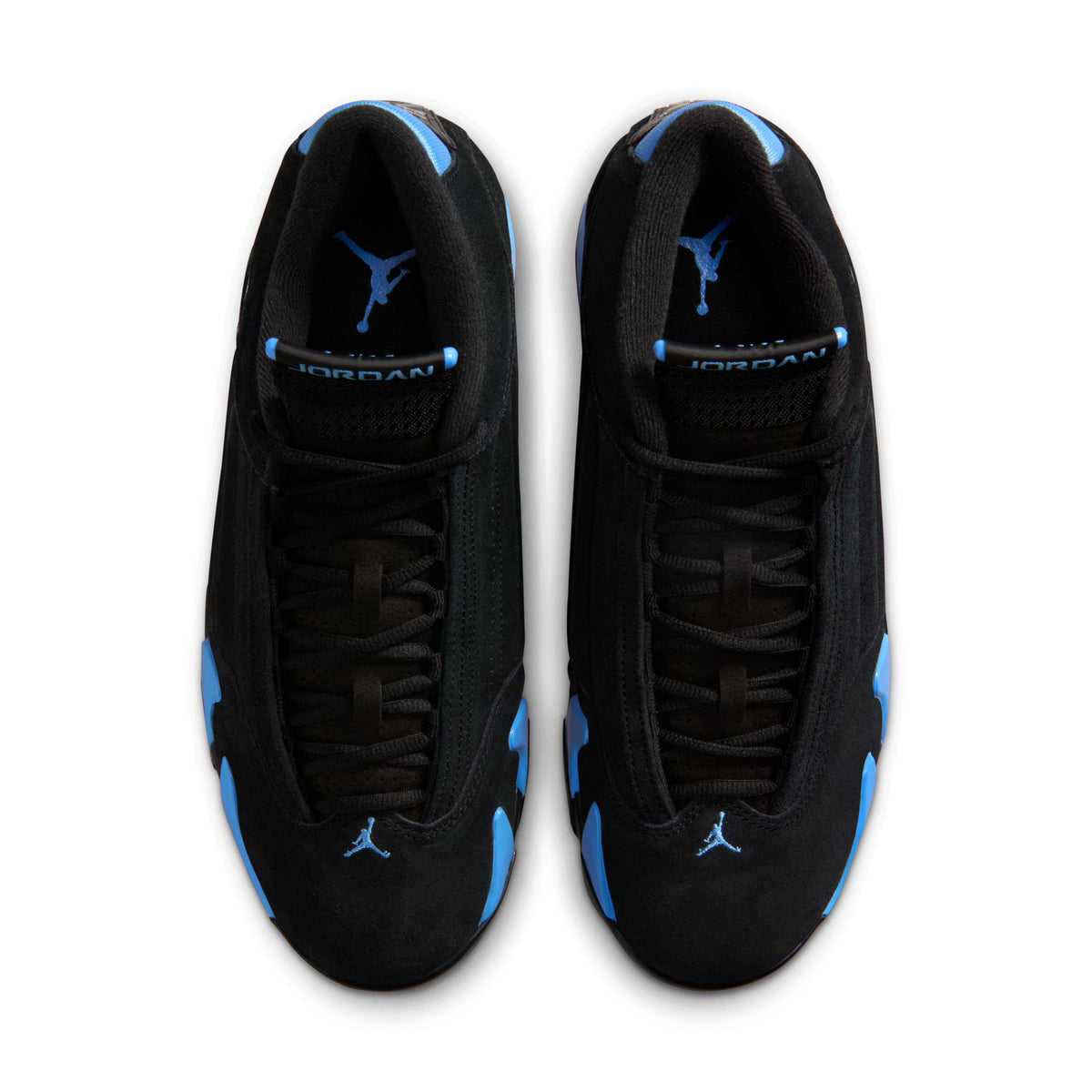 Air Jordan 14 Retro Black/White/University Blue 487471-007