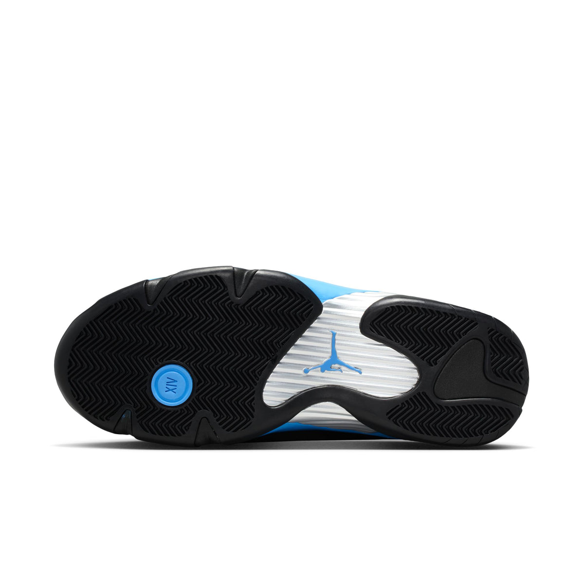 Air Jordan 14 Retro Black/White/University Blue 487471-007