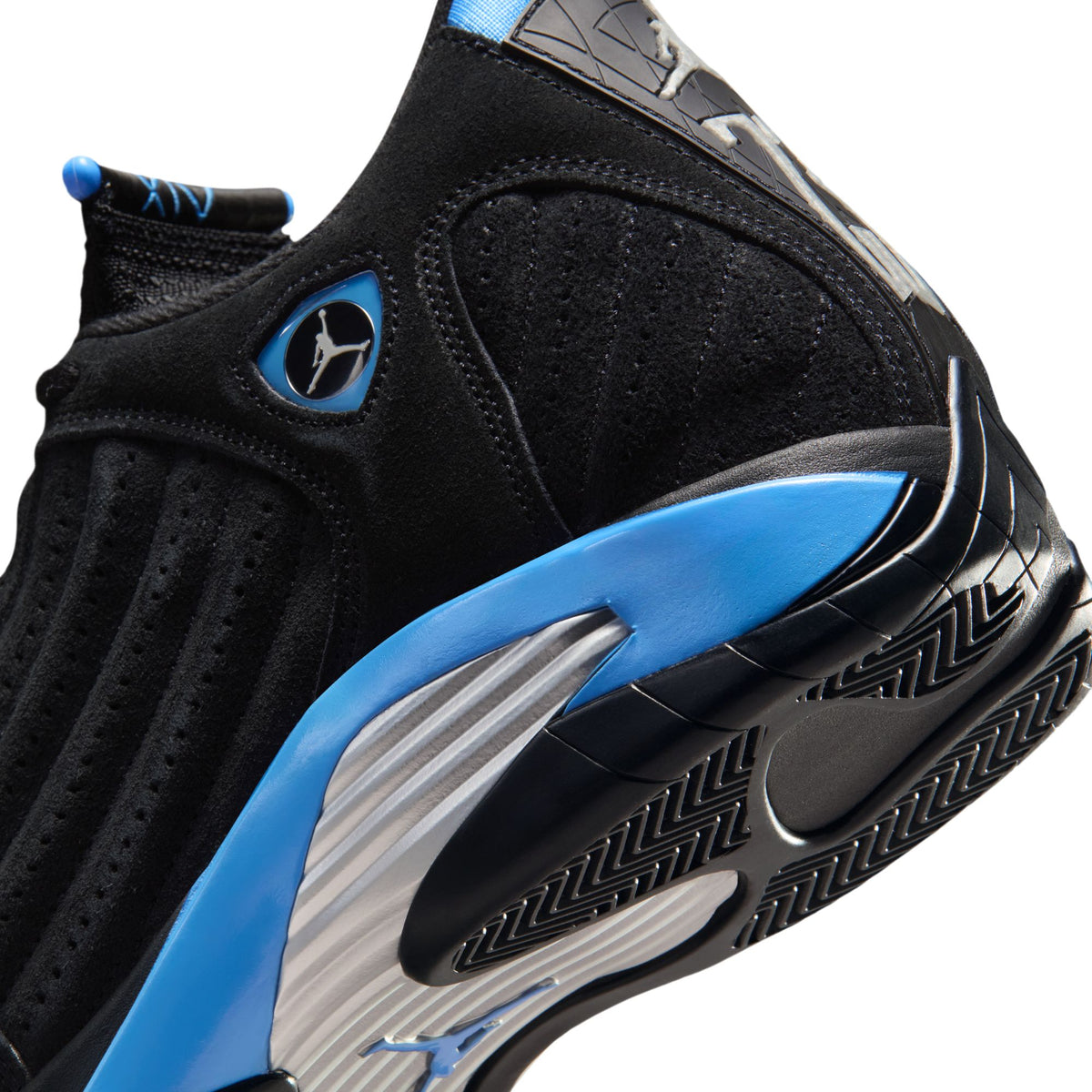 Air Jordan 14 Retro Black/White/University Blue 487471-007