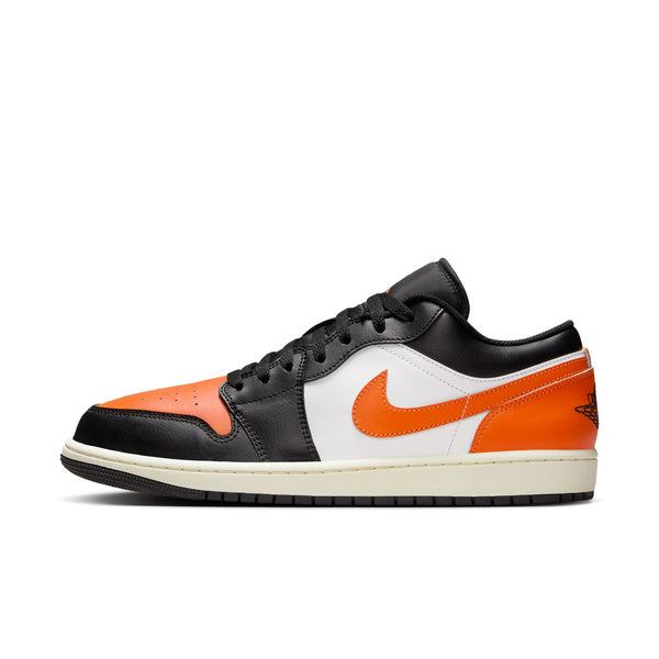 Air Jordan 1 Low - Black/Starfish/White 553558-081 I Momentum