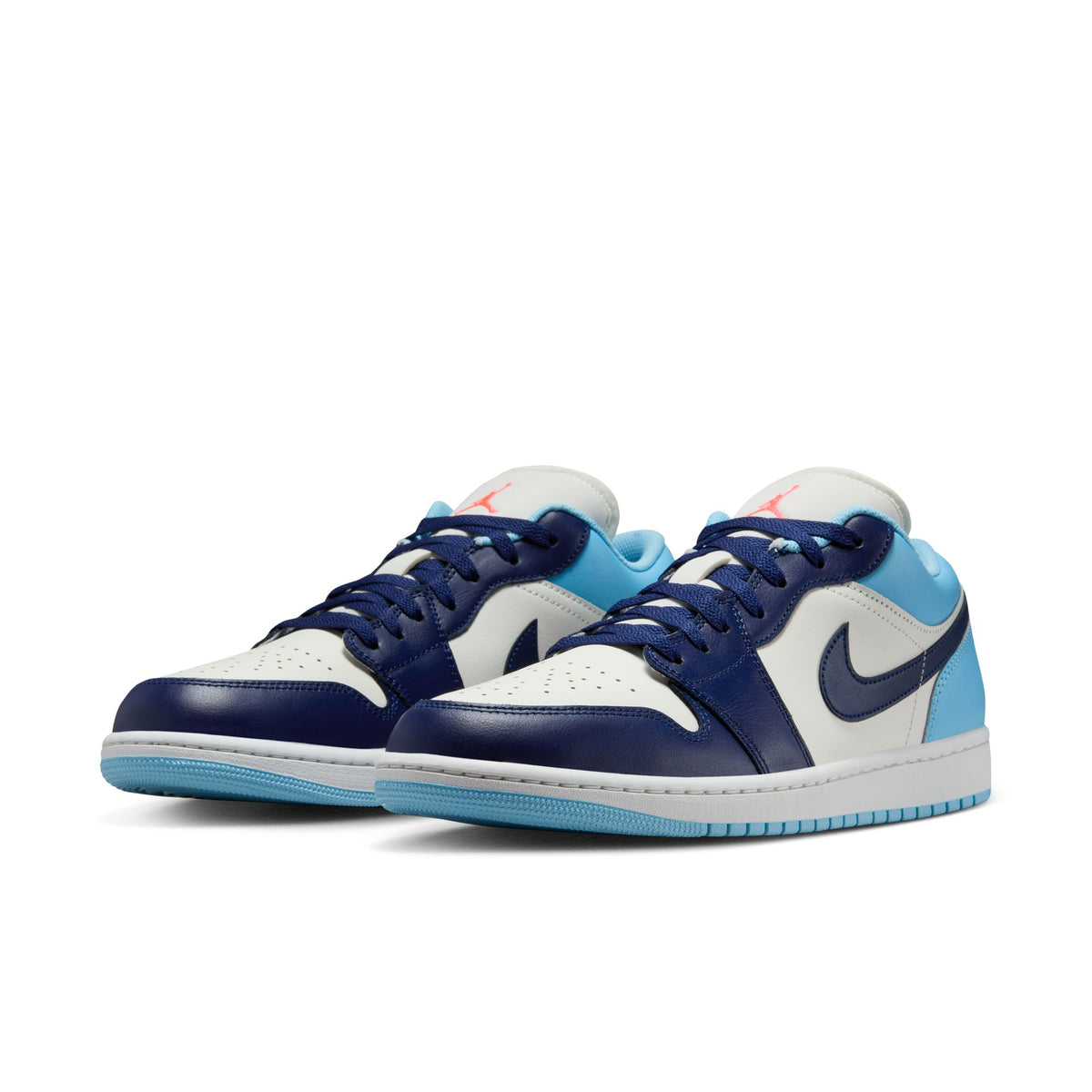 Air Jordan 1 Low Sail/Blue Void/Blue Chill/Hot Lava 553558-149