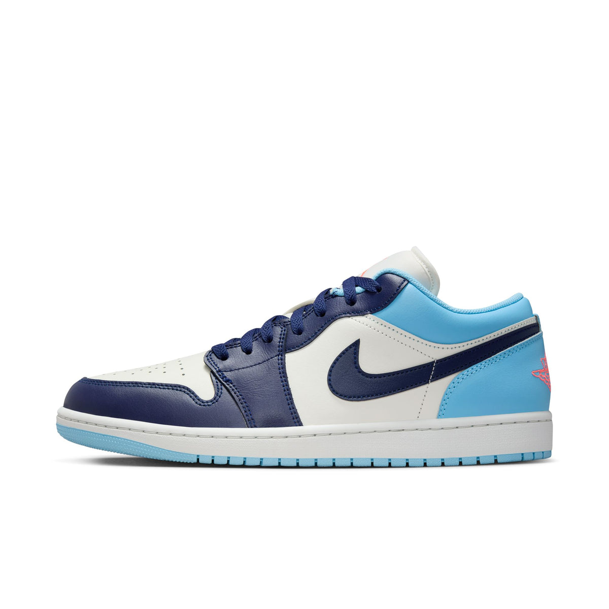 Air Jordan 1 Low Sail/Blue Void/Blue Chill/Hot Lava 553558-149