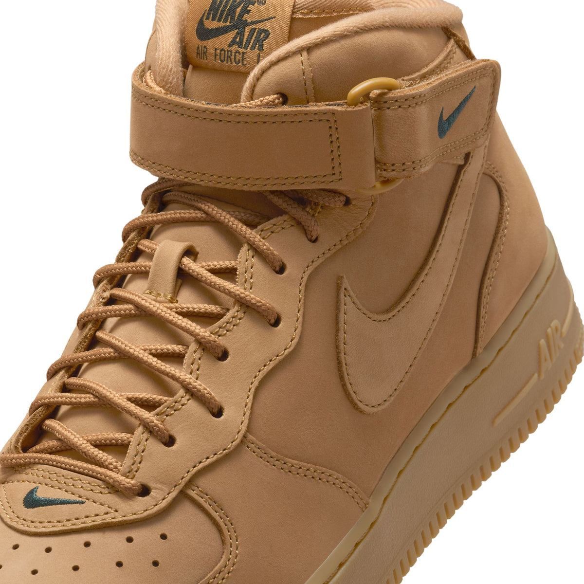 Air Force 1 Mid '07 PRM QS - Flax/Outdoor Green 715889-200