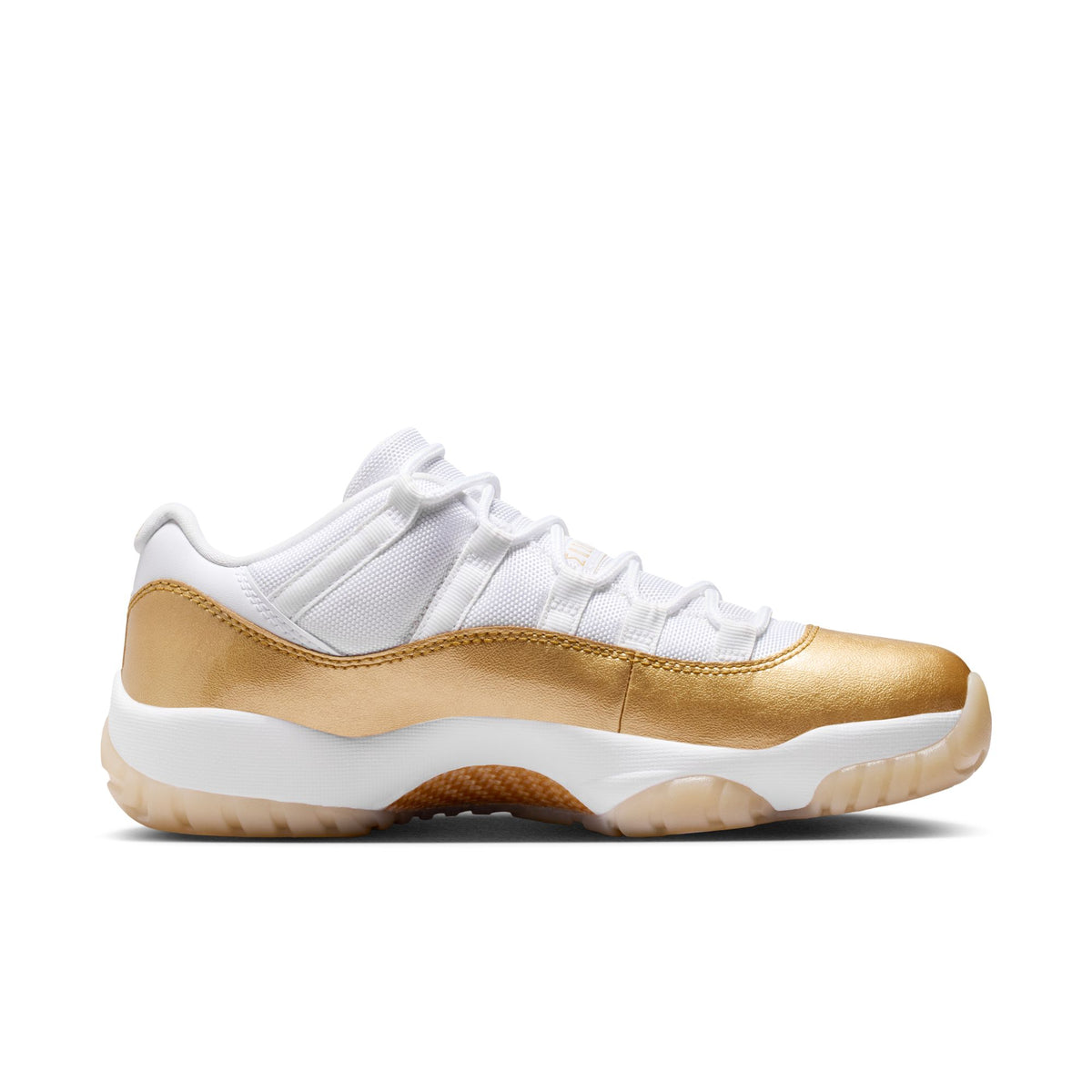 W Air Jordan 11 Low "Mother's Day" White/Metallic Gold AH7860-102