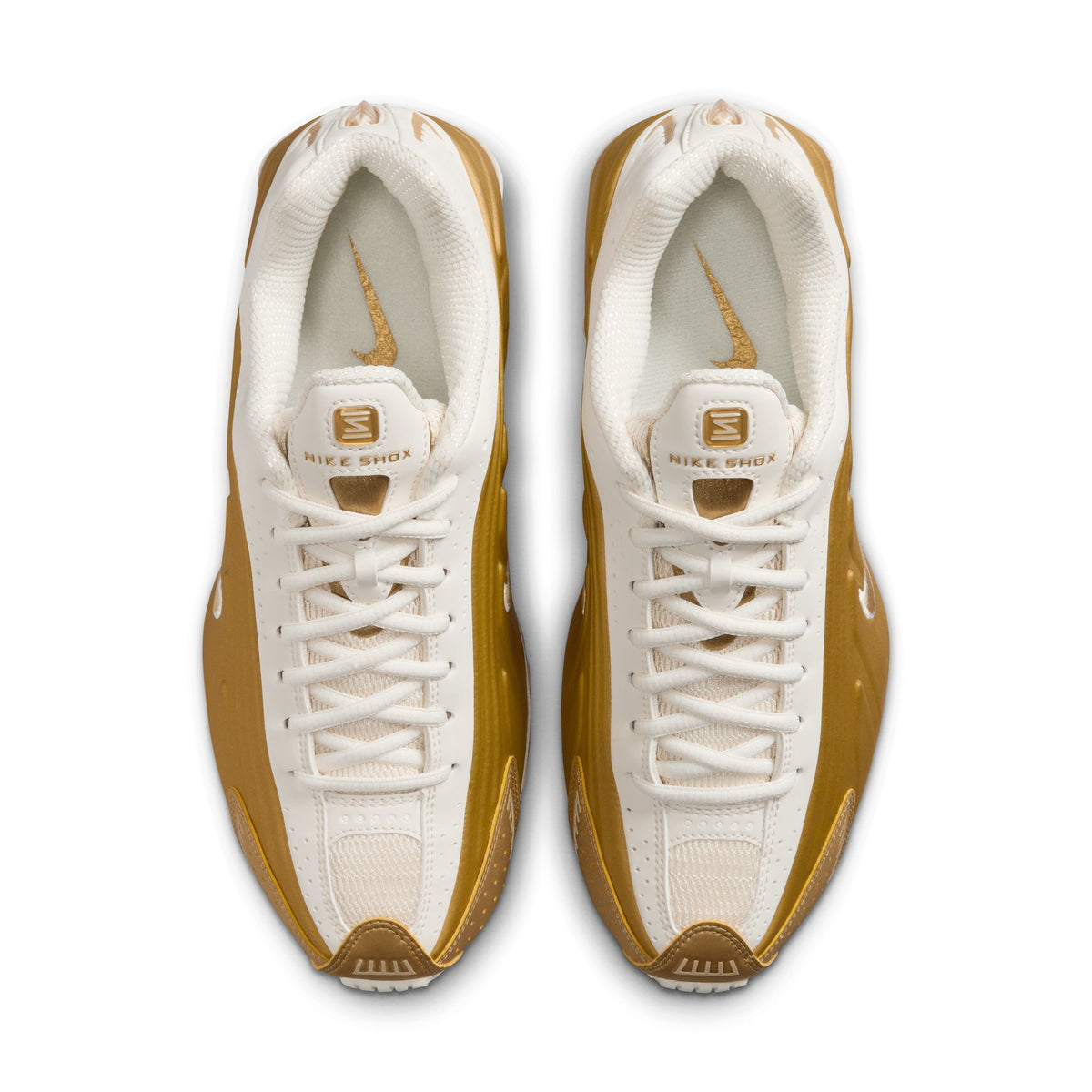 Nike W Shox R4 - Soft Pearl/Metallic Gold AR3565-010 