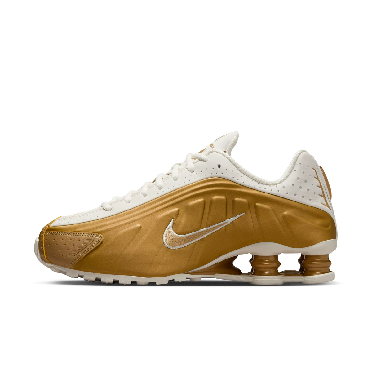Nike W Shox R4 - Soft Pearl/Metallic Gold AR3565-010 