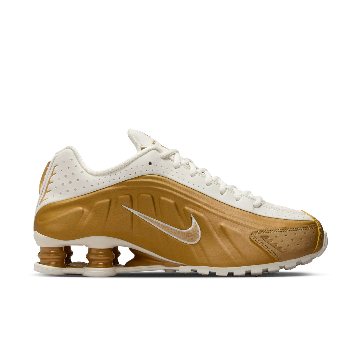 Nike W Shox R4 - Soft Pearl/Metallic Gold AR3565-010 