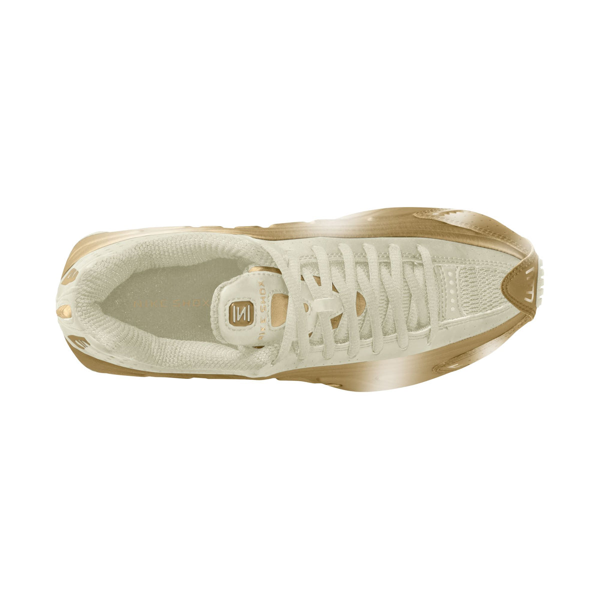 Nike W Shox R4 - Soft Pearl/Metallic Gold AR3565-010 