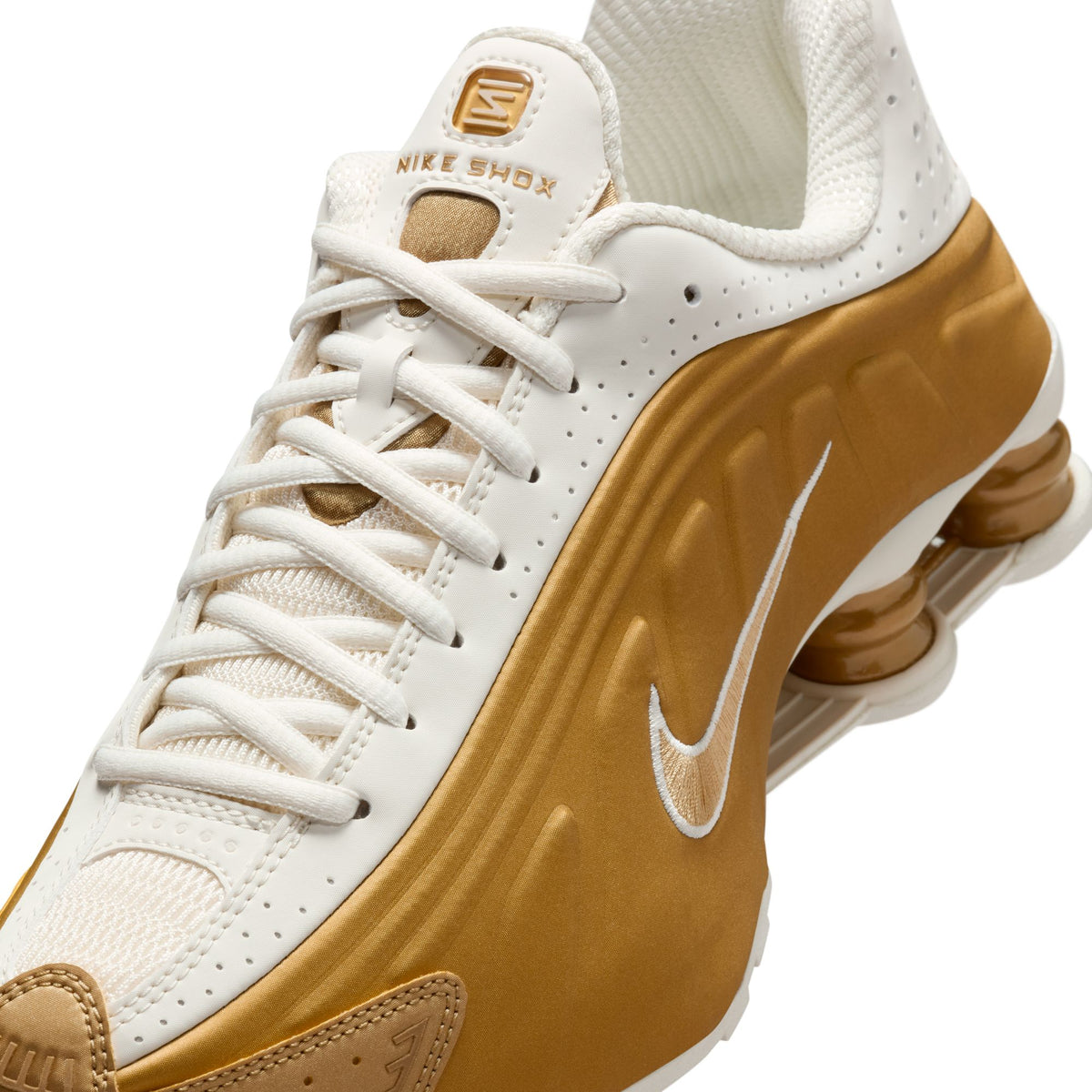 Nike W Shox R4 - Soft Pearl/Metallic Gold AR3565-010 