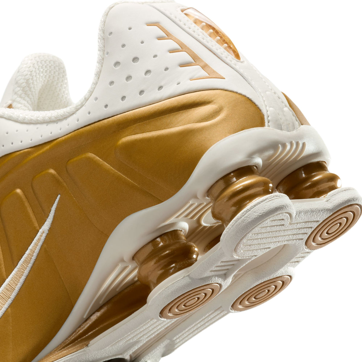 Nike W Shox R4 - Soft Pearl/Metallic Gold AR3565-010 