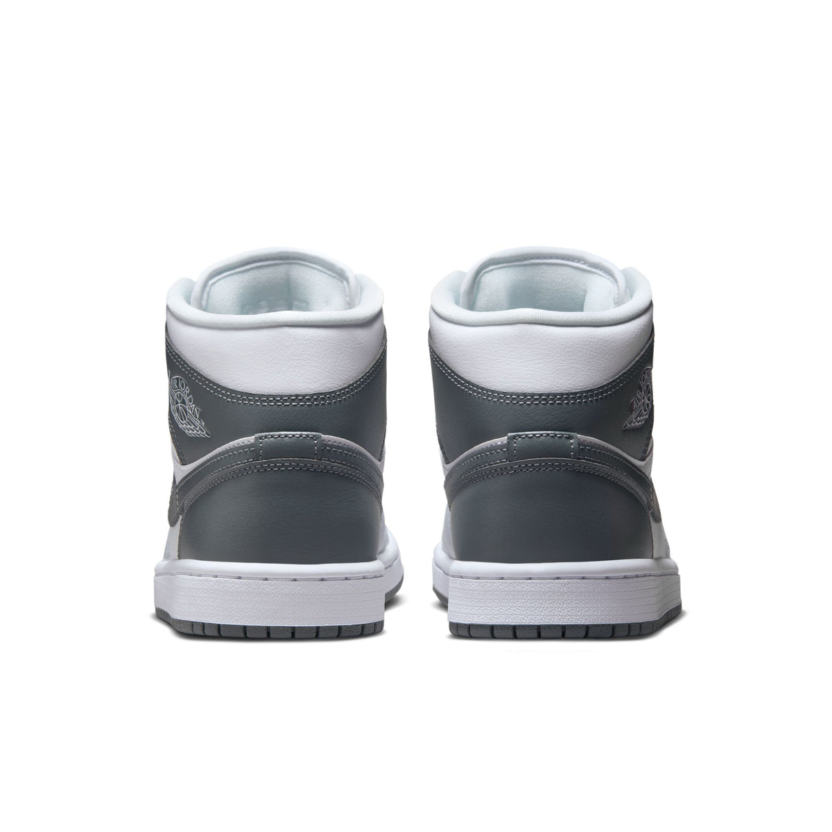 W Air Jordan 1 Mid White/Smoke Grey/Pure Platinum BQ6472-113