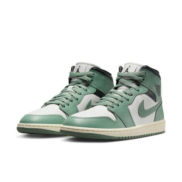 W AIR JORDAN 1 MID - SAIL/JADE SMOKE/ANTHRACITE BQ6472 