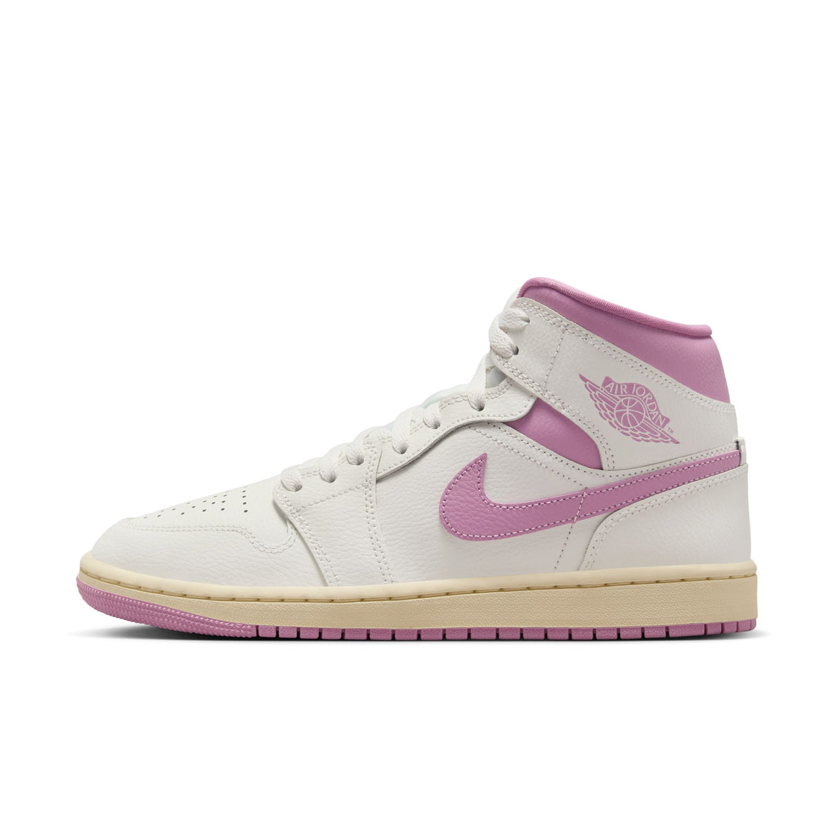 W Air Jordan 1 Mid - Sail/Orchid/Muslin