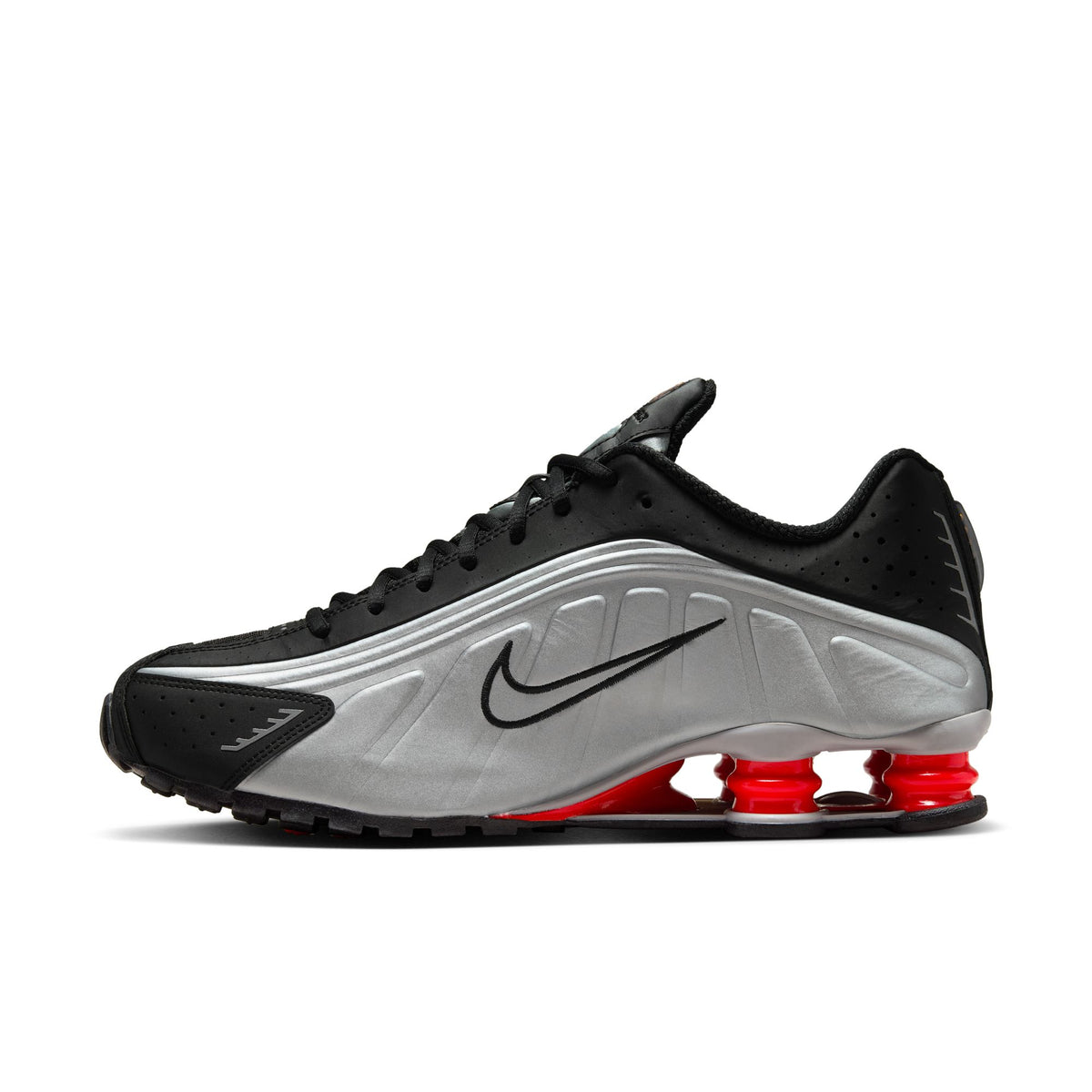 Nike Shox R4 - Black/Metallic Silver/Max Orange