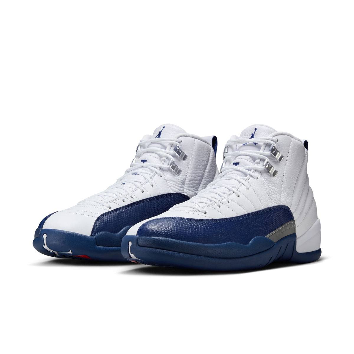 Air Jordan 12 Retro - White/French Blue/Metallic Silver CT8013-114