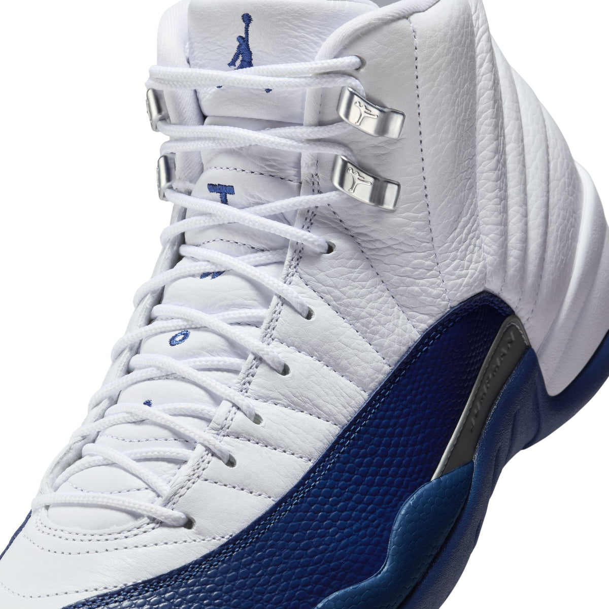 Air Jordan 12 Retro - White/French Blue/Metallic Silver CT8013-114