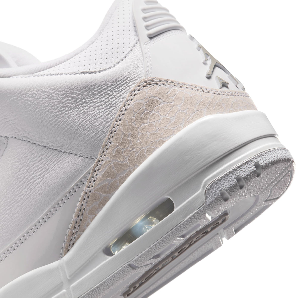 Air Jordan 3 Retro "Pure Money" - White/Metallic Silver CT8532-111