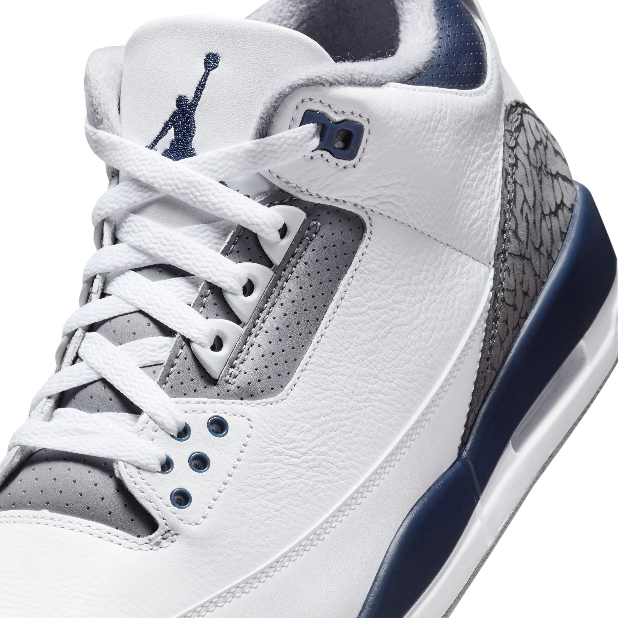 AIR JORDAN 3 RETRO - WHITE/MIDNIGHT NAVY/CEMENT GREY CT8532-140 I