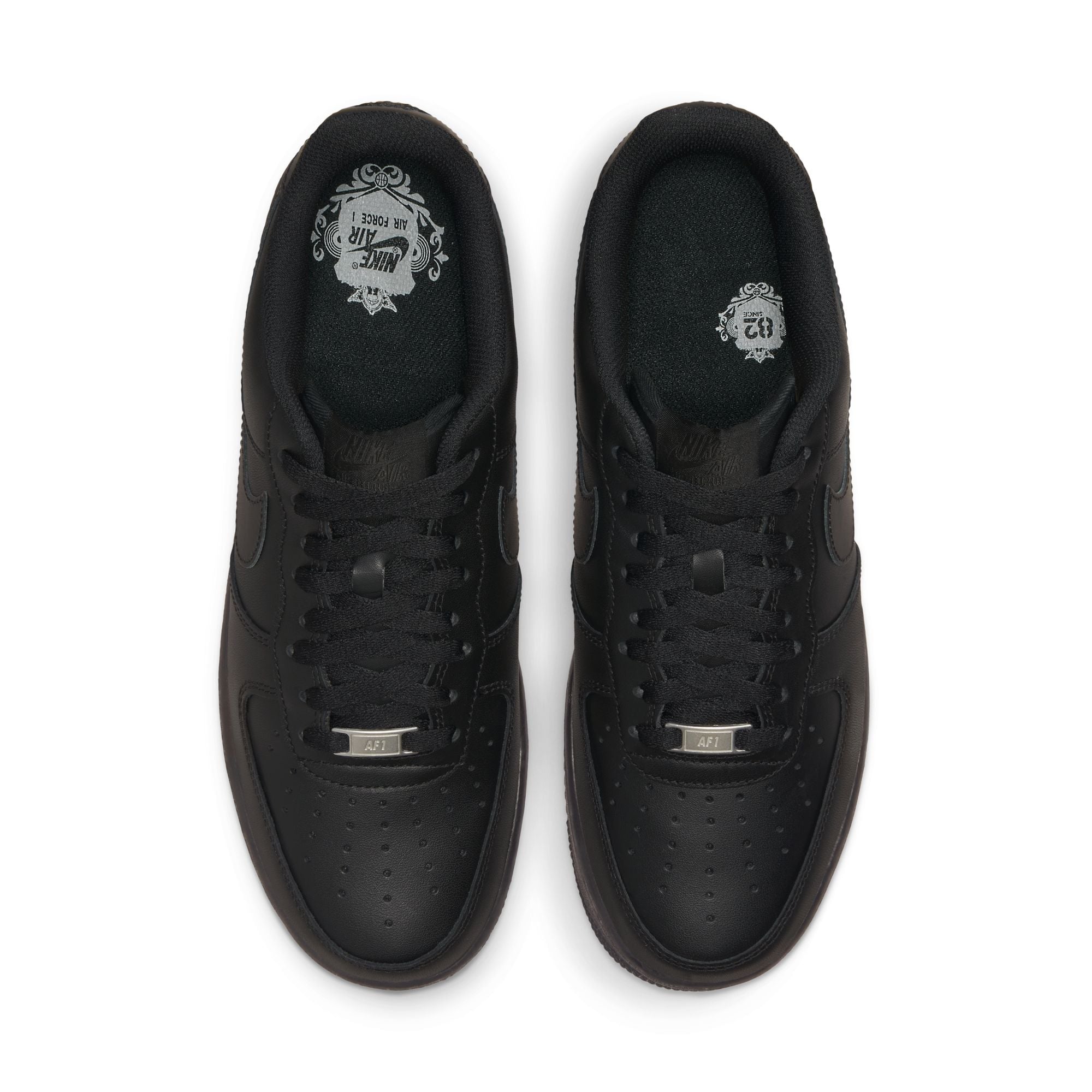 Nike air force outlet 1 black low cut