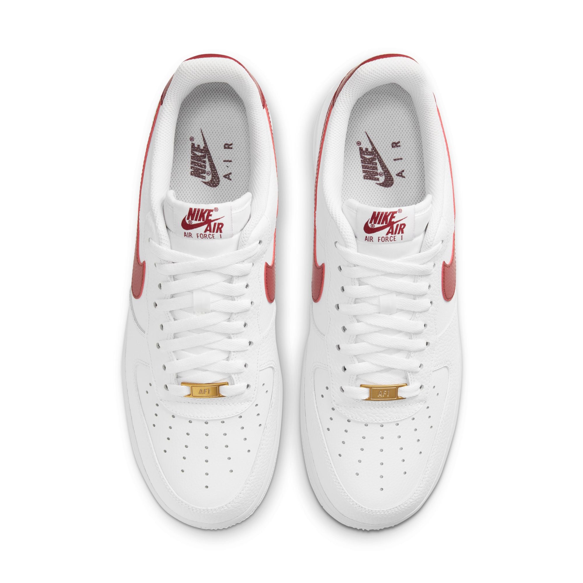 Nike air force 1 07 white team red sale