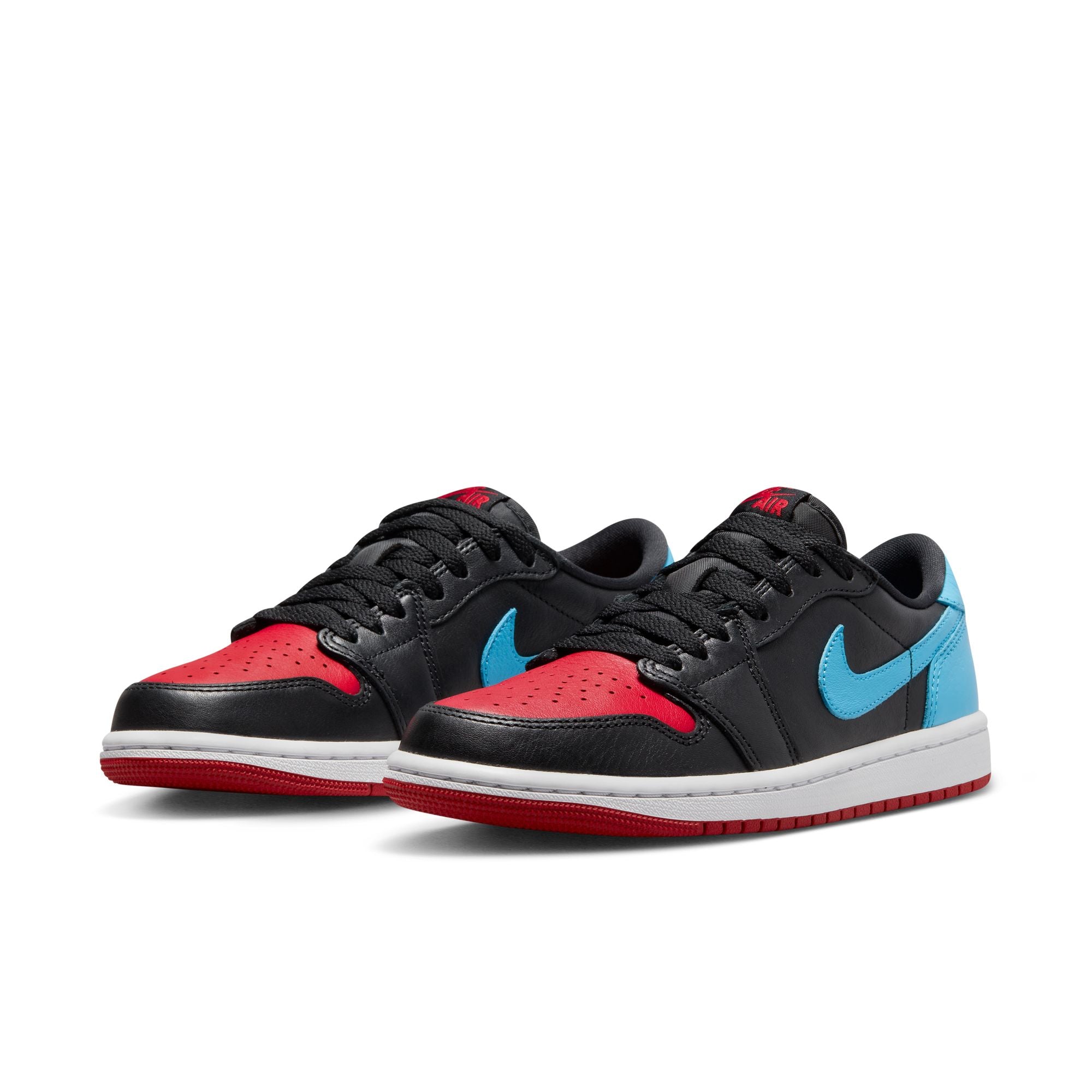 W AIR JORDAN 1 LOW OG - BLACK / DARK POWDER BLUE CZ0775-046 I