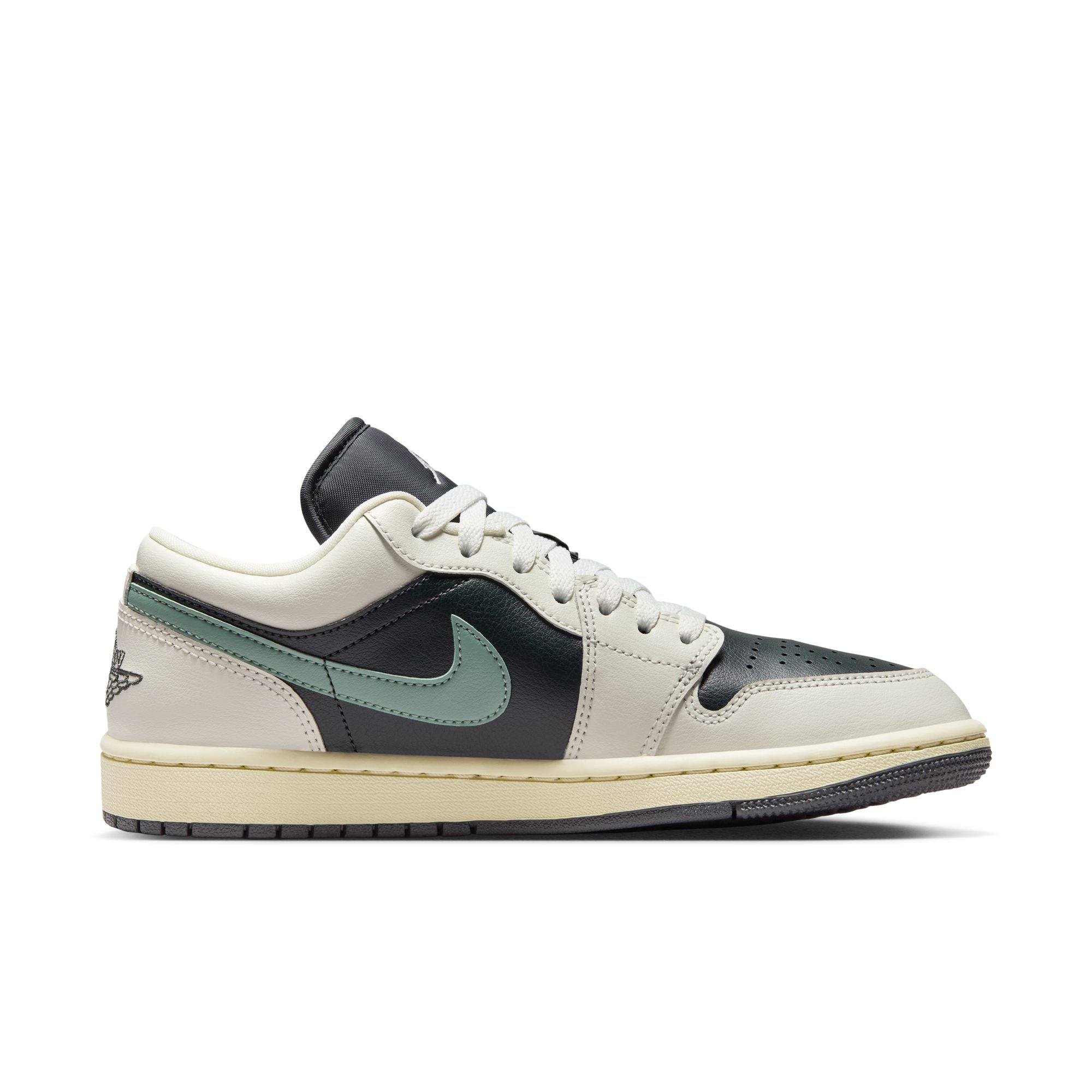 W AIR JORDAN 1 LOW - ANTHRACITE/JADE SMOKE/LEGEND SAND DC0774-001 I  MOMENTUM - Momentum Clothing