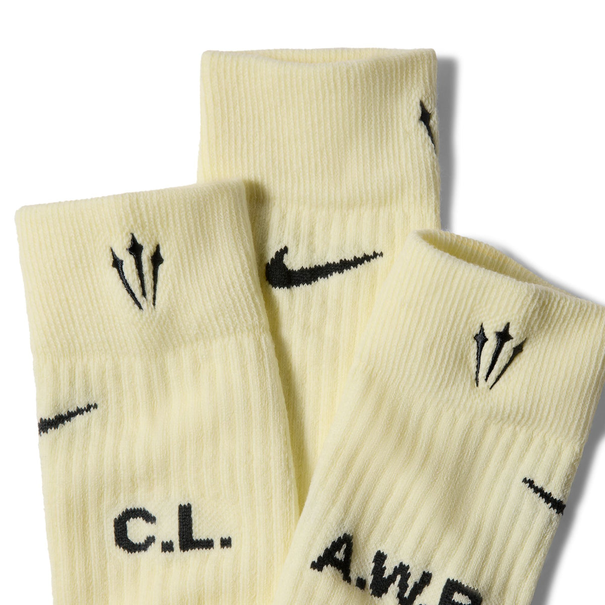 NOCTA Crew Socks 3-Pack Alabaster/Anthracite DD9240-705