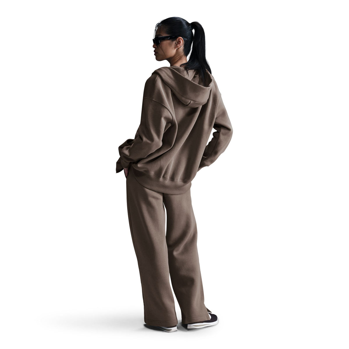 Nike W NSW Phoenix Fleece Pant - Mink Brown DQ5615-233