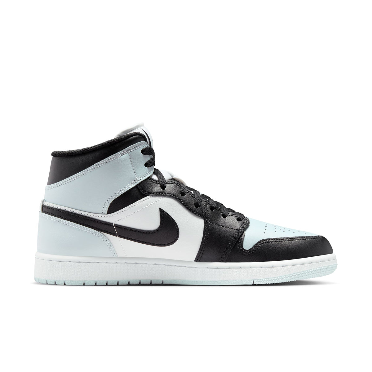 Air Jordan 1 Mid Black/Squadron Blue/Aura/White DQ8426-002