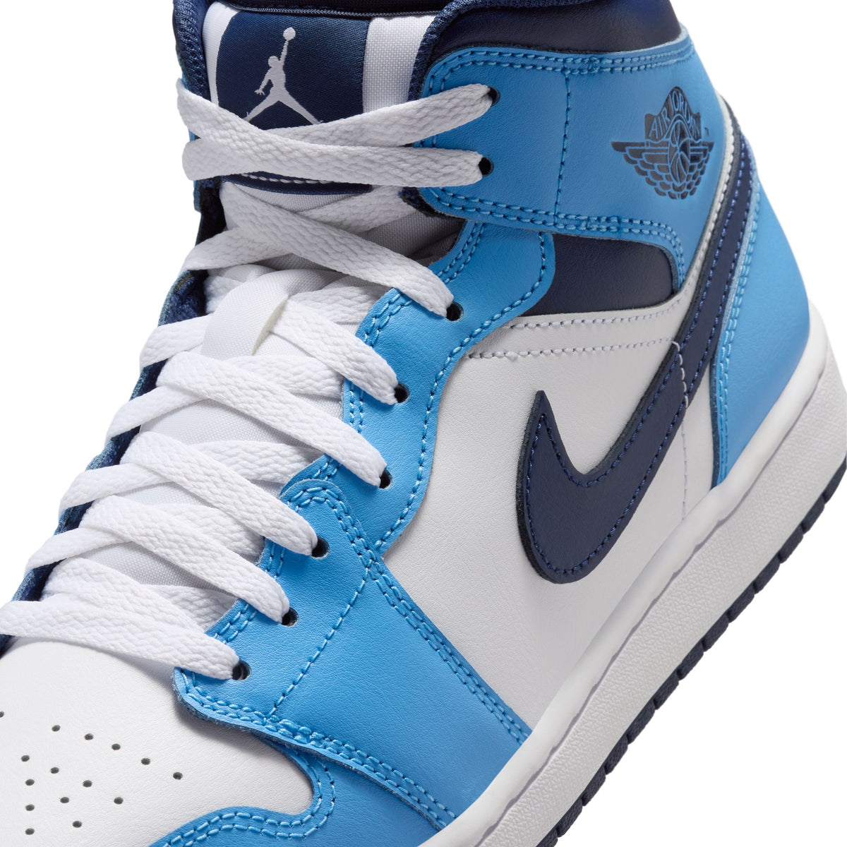 Air Jordan 1 Mid University Blue/Midnight Navy/White DQ8426-405