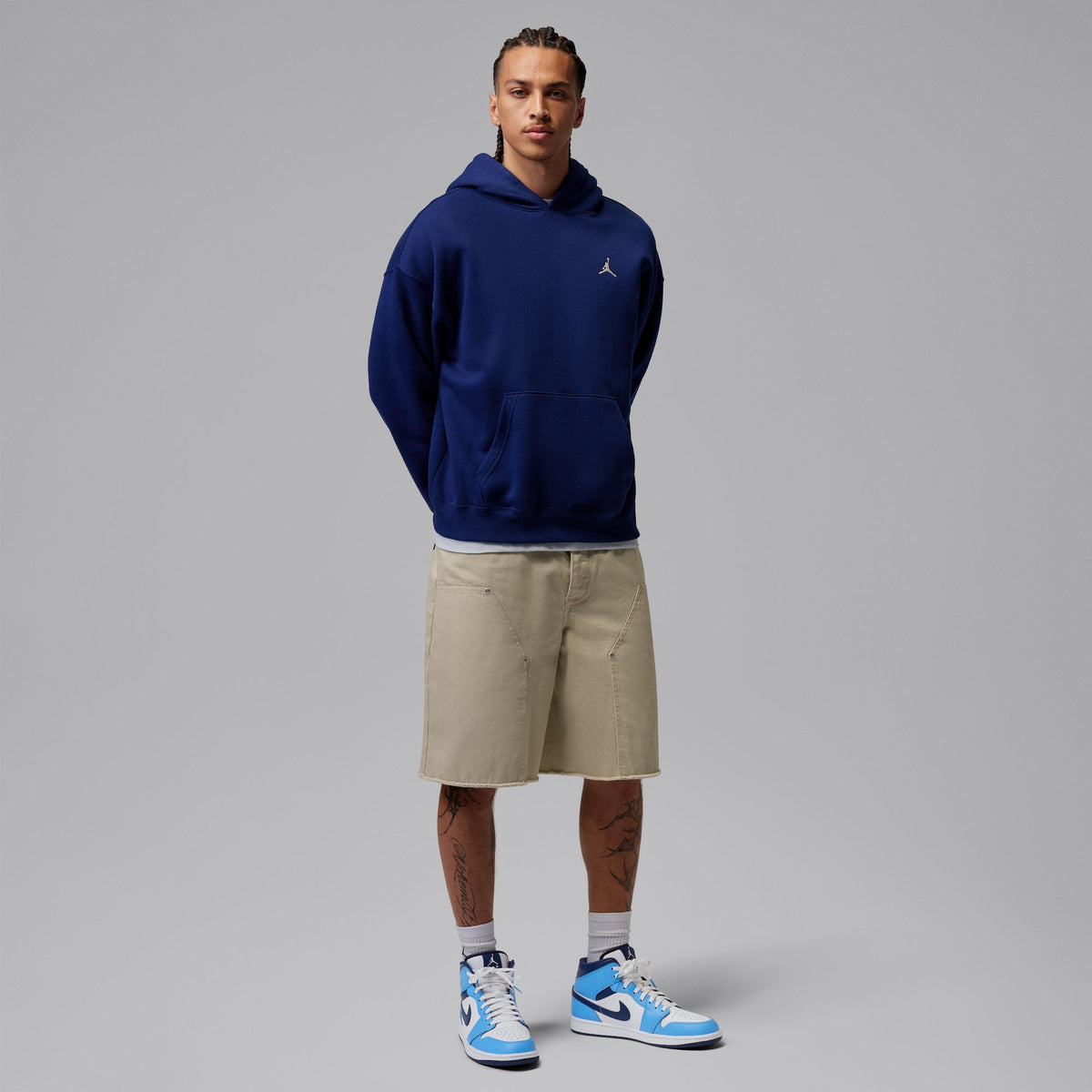 Air Jordan 1 Mid University Blue/Midnight Navy/White DQ8426-405