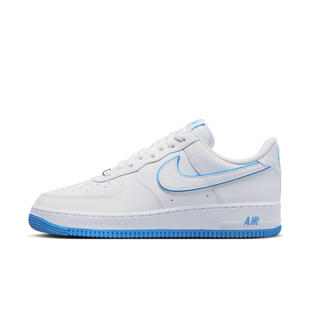 Nike white and blue air force 1 sale