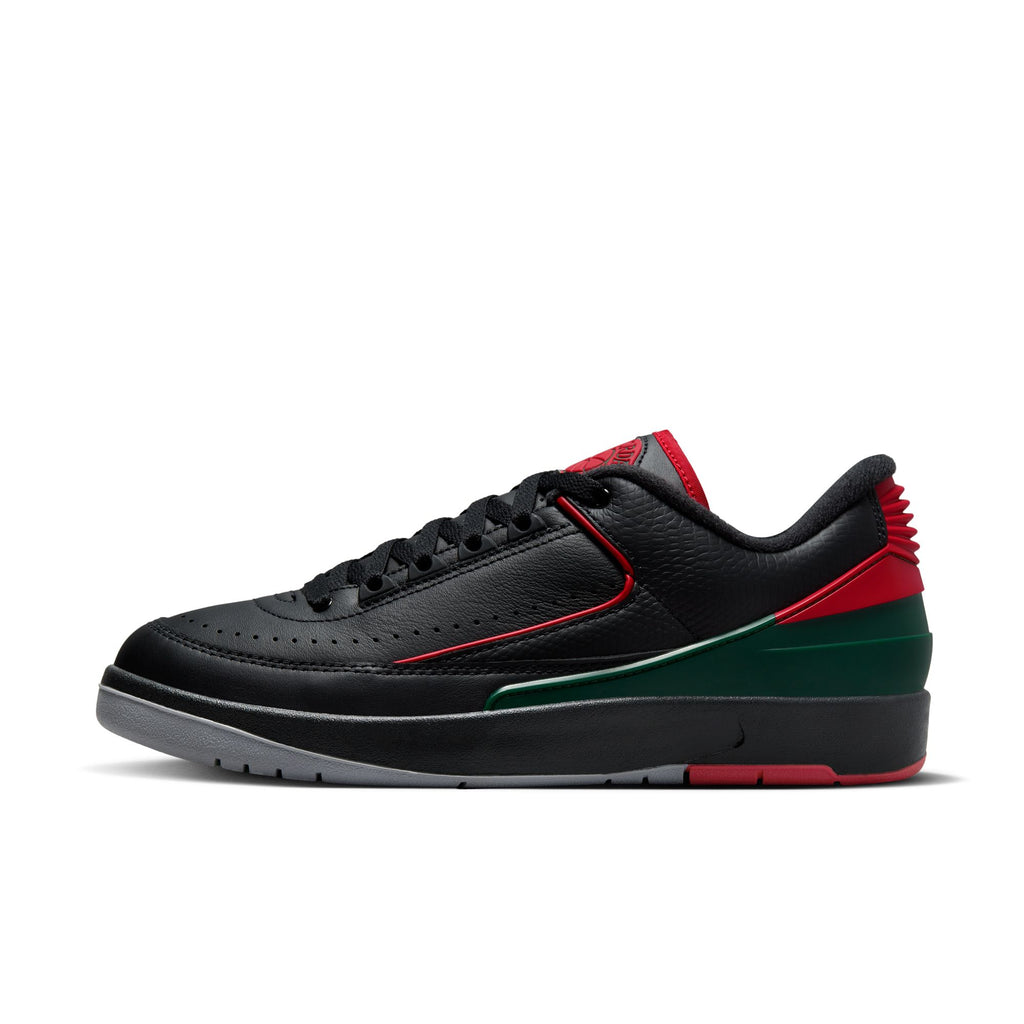 AIR JORDAN 2 RETRO LOW - BLACK / FIRE RED DV9956-006 I