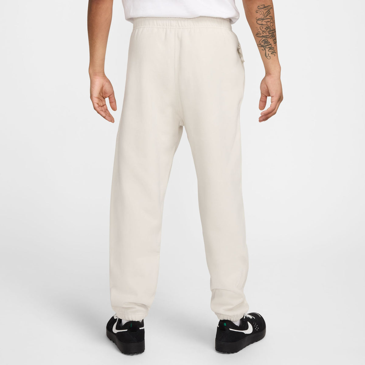 Solo Swoosh Fleece Pants - Light Bone/White DX1364-072
