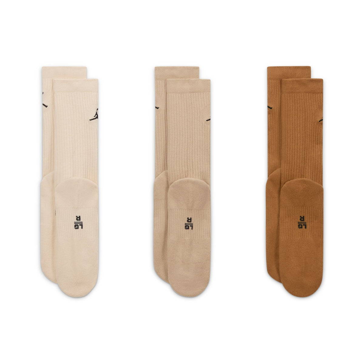 JORDAN EVERYDAY CUSHION CREW SOCK 3 PK