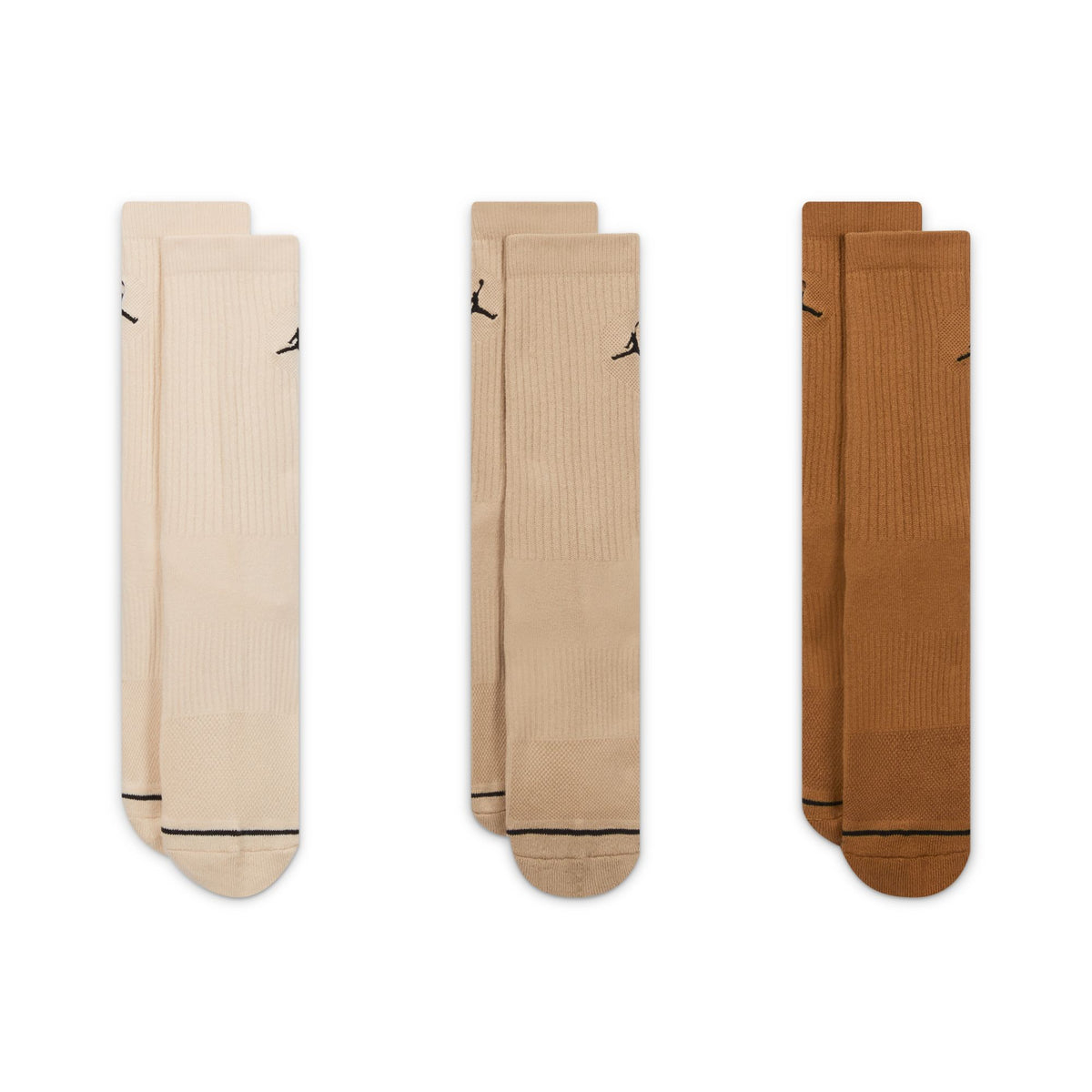 JORDAN EVERYDAY CUSHION CREW SOCK 3 PK