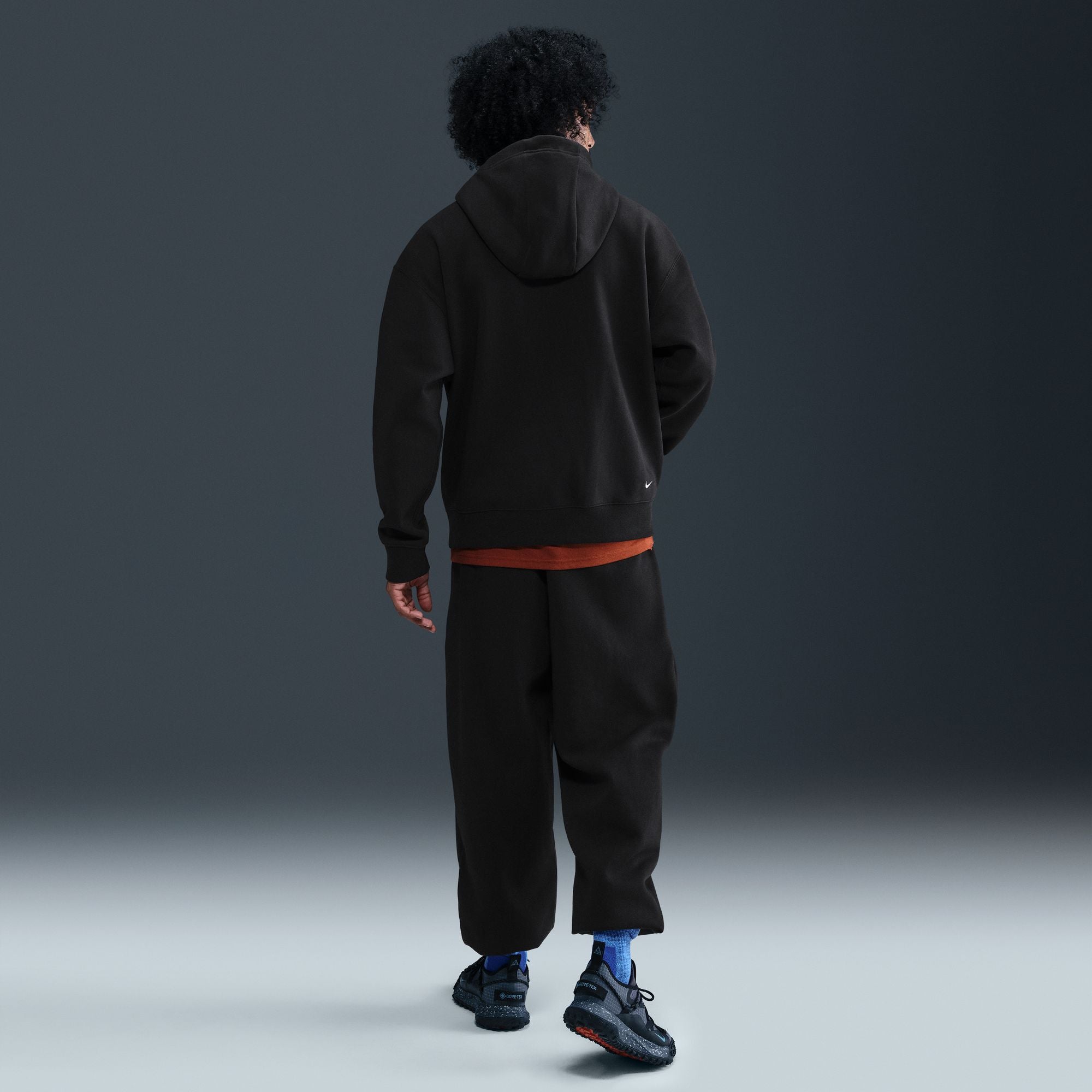 Nike ACG Therma-Fit Fleece Pullover Hoodie Black/Anthracite DZ3392