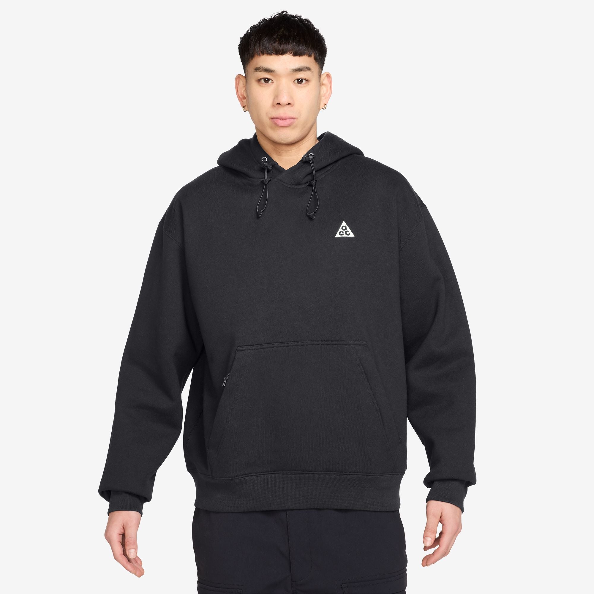 Nike ACG Therma-Fit Fleece Pullover Hoodie Black/Anthracite DZ3392