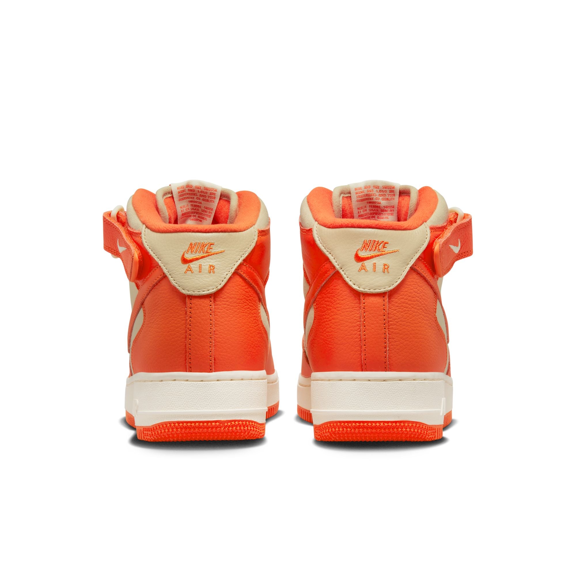 Nike air force 1 high lx leather outlet orange