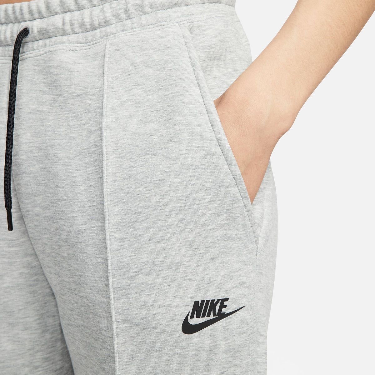 Nike W NSW Tech Fleece Mid-Rise Joggers Dark Heather Grey