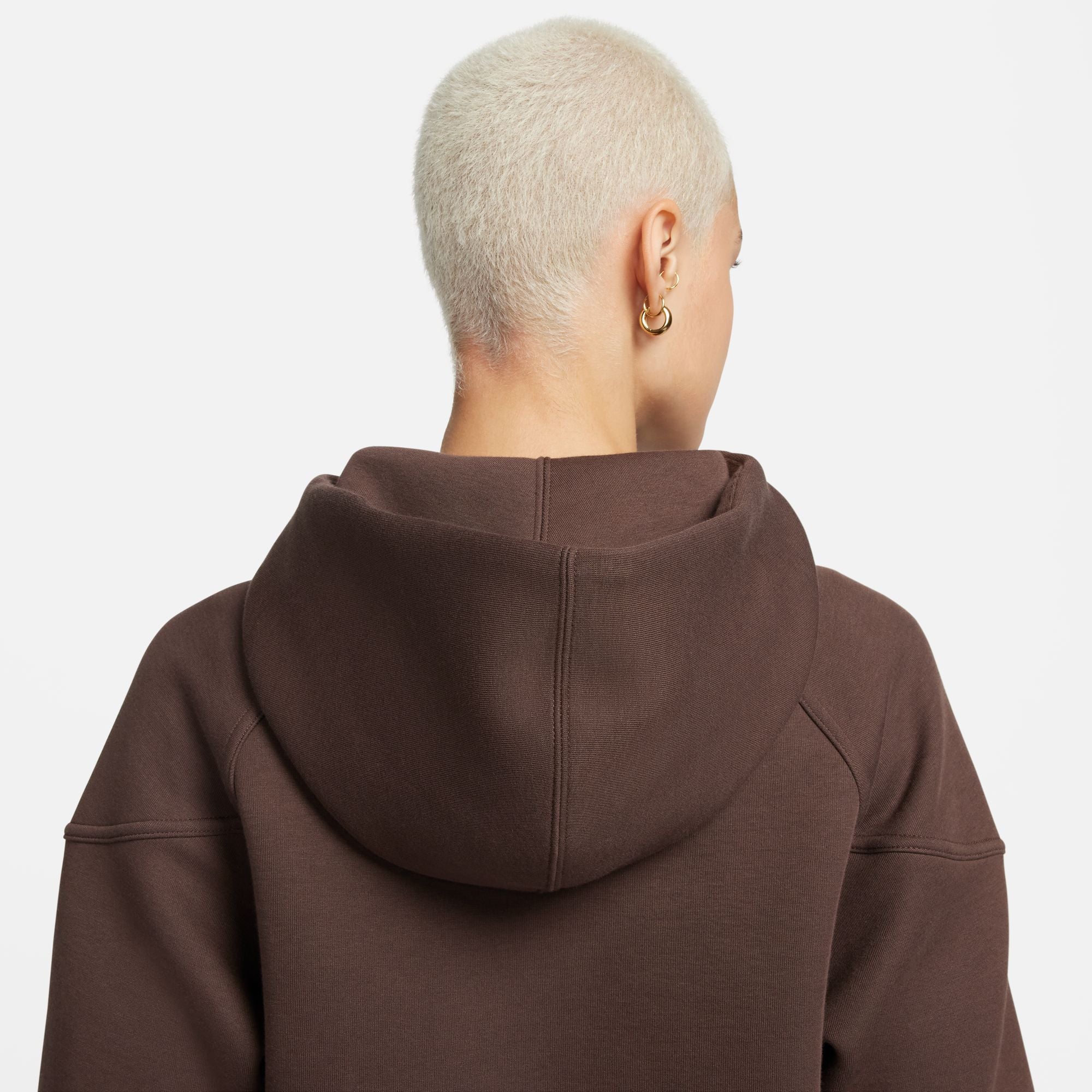 W NSW TECH FLEECE WINDRUNNER FULL ZIP HOODIE - BAROQUE BROWN FB8338-237 I MOMENTUM - Momentum