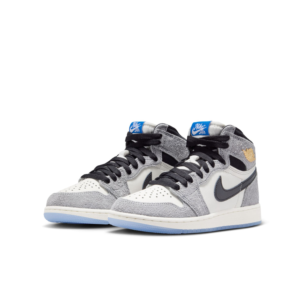 (GS) Air Jordan 1 High OG Cool Grey/Black/Game Royal FD1437-003