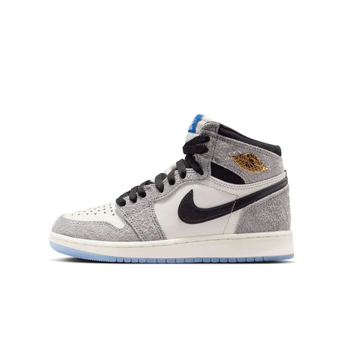 (GS) Air Jordan 1 High OG Cool Grey/Black/Game Royal FD1437-003