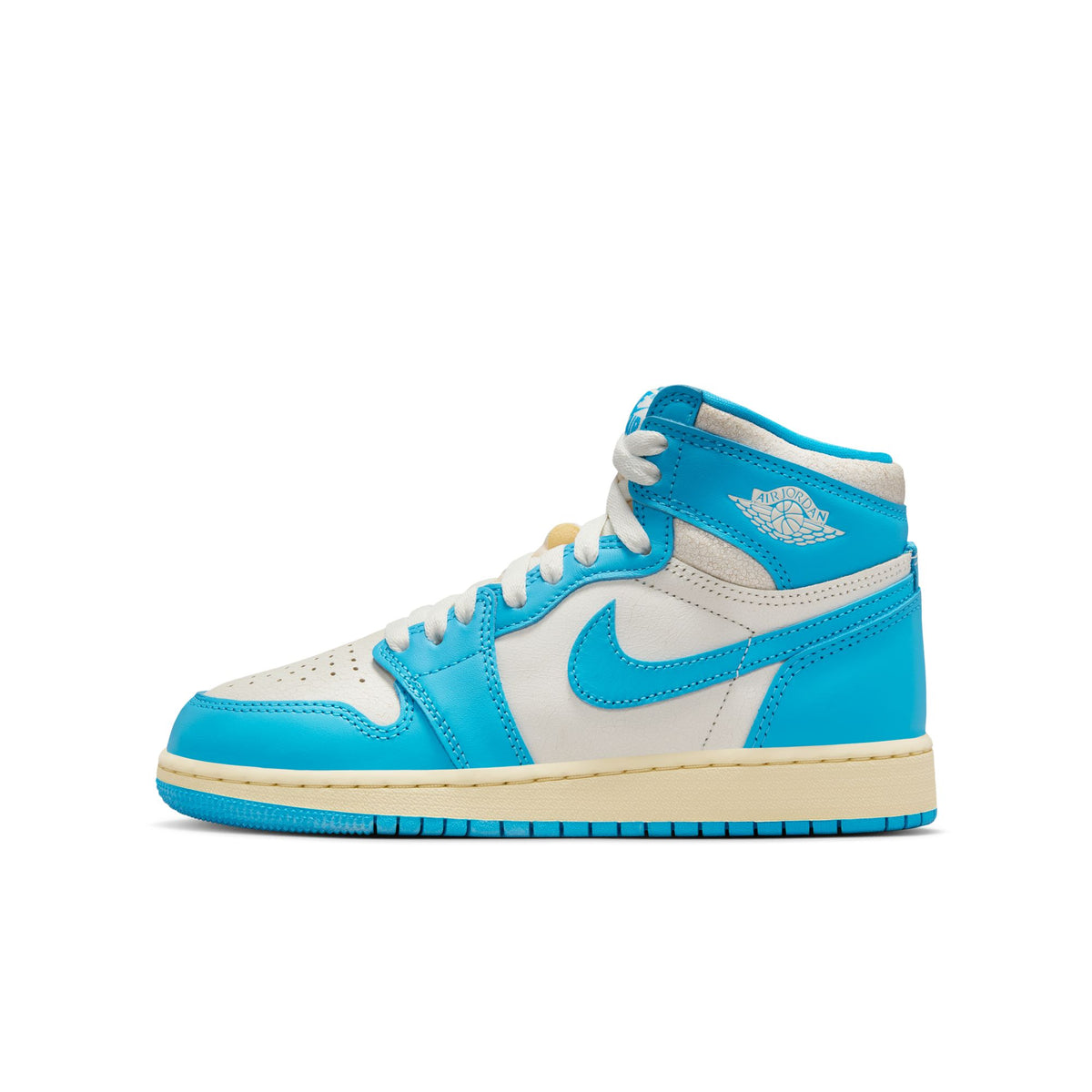 (GS) Air Jordan 1 High OG "UNC Reimagined" - DK Powder Blue/Sail FD1437-402 