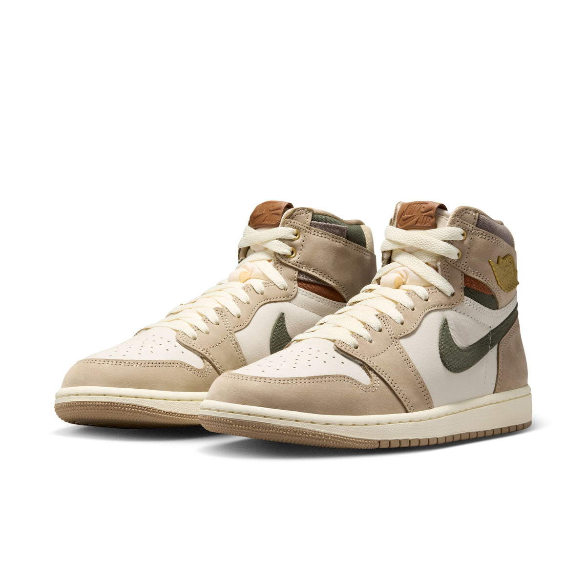 W Air Jordan 1 High OG "Khaki" -Multi-Colour/Sail/Cargo Khaki FD2596-201
